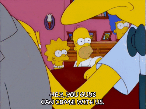 Hey You Guys Homer Simpson GIF