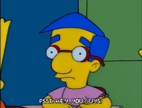 Hey You Guys Milhouse Van Houten The Simpsons GIF