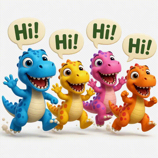 Hi From Dinosaurs