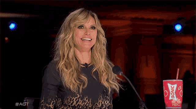 Hi Heidi Klum Gif GIF