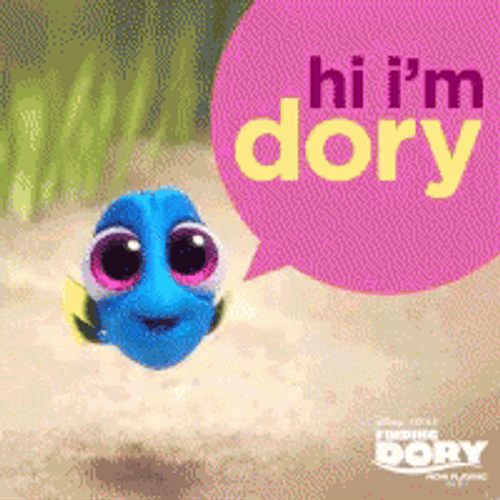 Hi I'm Dory GIF