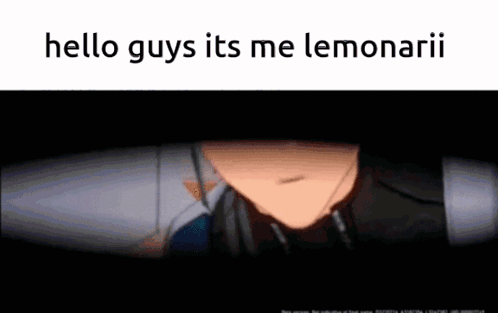 Hi Its Me Lemonari GIF