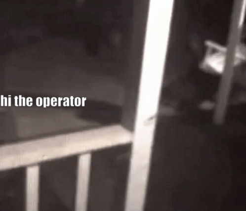 Hi Slenderman The Operator GIF