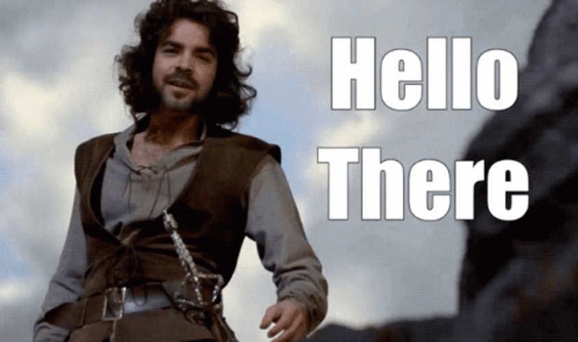 Hi There Inego Montoya The Princess Bride GIF