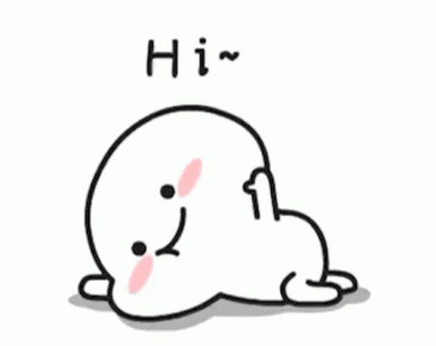 Hi There Quby Chan Cartoon GIF