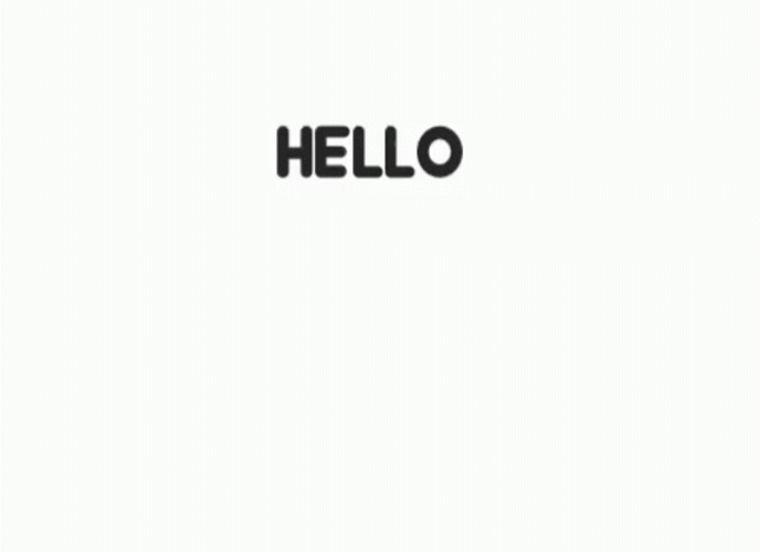 Hi There Red Fox Animation GIF
