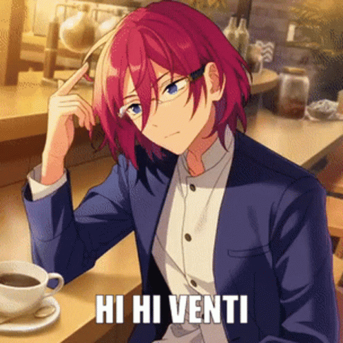 Hi Venti Meme Ibara Saegusa GIF