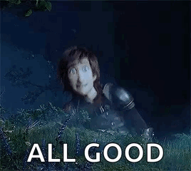 Hiccup From How To Train Your Dragon 2 Is Giving A Thumbs Up In The Dark . GIF