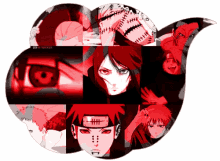 Hidan Akatsuki Emblem Cloud GIF