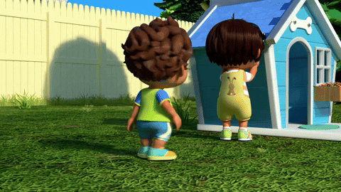 Hide And Seek Nina Counting GIF