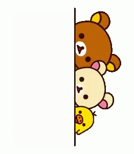 Hide And Seek Rilakkuma Animation GIF