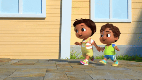 Hide And Seek Tip Toeing Cocomelon GIF