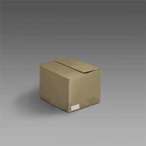 Hideous Monster Coming Out From The Box GIF