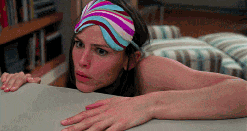 Hiding Meme Jennifer Garner Ready To Bed GIF