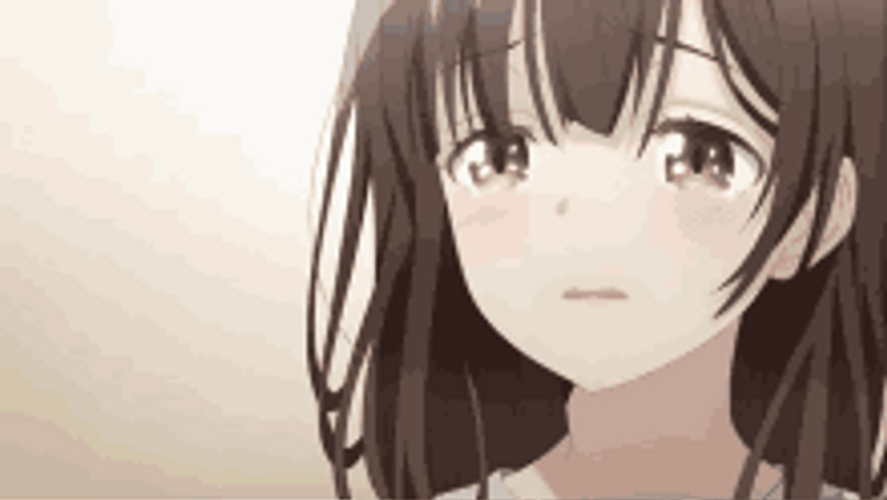 Higehiro Sayu Ogiwara Anime Girl Crying GIF
