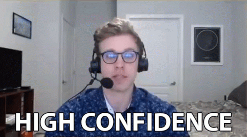 High Confidence Man with Headphones and Microphone
