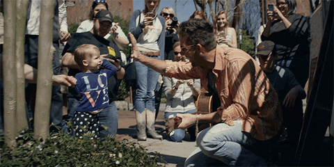 High Five Jake Owen GIF