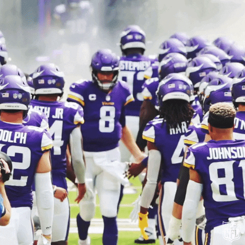 High Five Tunnel Kirk Cousins GIF