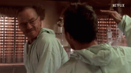 High Five Walter White And Jesse Pinkman GIF