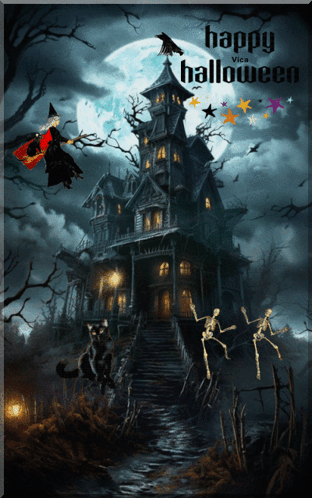 High Haunted House GIF