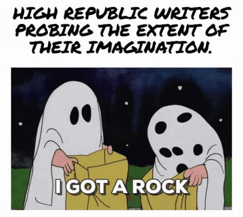 High Republic Writers Probing Imagination I Got A Rock GIF