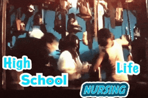 High School Life Nursing Poster