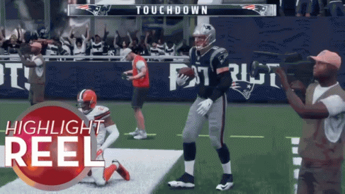 Highlight Reel of Patriots Football Game