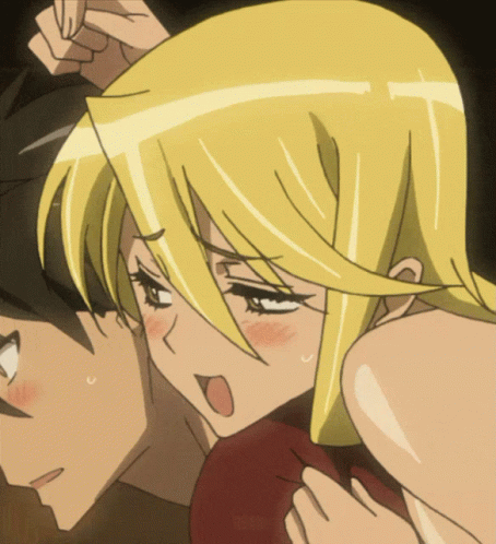 Highschool Of The Dead Couple GIF