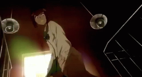 Highschool Of The Dead Kicking Zombie GIF