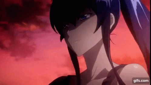 Highschool Of The Dead Saeko Busujima In Action GIF