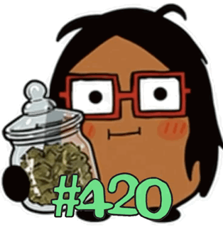 Highway Sign Saying North 420