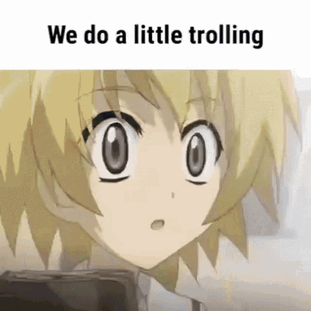 Higurashi Trolling Gif GIF