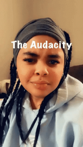 Hijab Girl The Audacity GIF