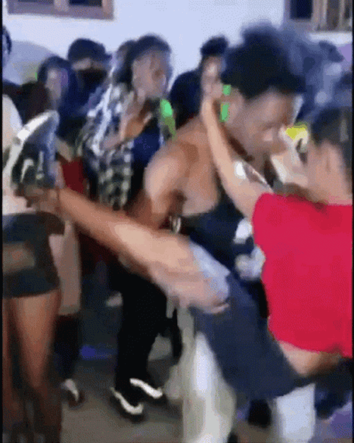 Hilarious Exaggerated Dirty Dancing Meme GIF