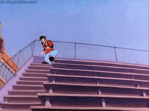 Hilarious Falling Down Goofy Meme GIF
