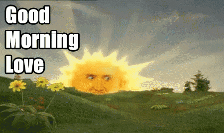 Hilarious Good Morning Love Sunshine Man GIF