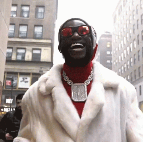 Hilarious Laughing Gucci Mane GIF