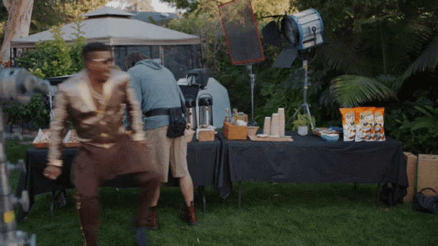 Hilarious Mc Hammer Snatching Cheetos Commercial GIF