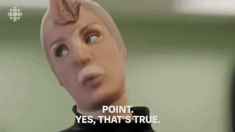 Hilarious Robber Wearing Stocking Distorted Face GIF