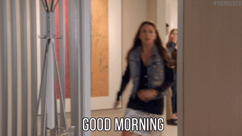 Hilarious Sutton Foster Good Morning GIF
