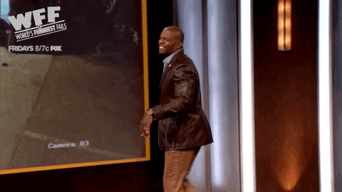 Hilarious Terry Crews Moonwalk Dance GIF