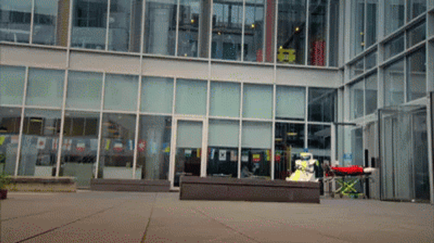 Hilarious Wambulance Wreaking Havoc GIF