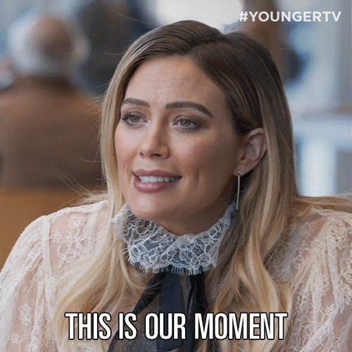 Hilary Duff Doubting The Moment GIF
