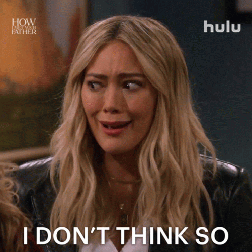 Hilary Duff I Dont Think So GIF