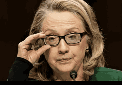 Hillary Clinton Deal With It GIF