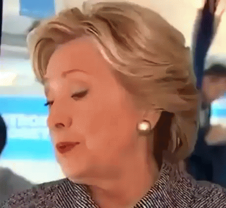 Hillary Clinton Fake Laughing GIF