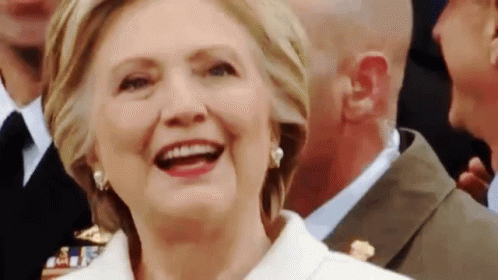 Hillary Clinton Hadouken To Your Face GIF