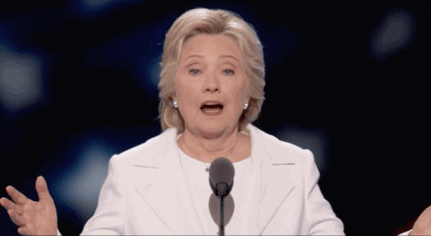 Hillary Clinton I Believe In Science GIF