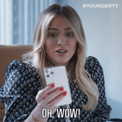 Hillary Duff Oh Wow GIF