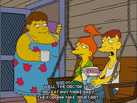 Hillbilly Cletus Speckler The Simpsons GIF